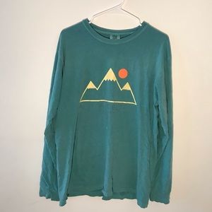 Alpha Delta Pi Fall Retreat Mountains Long Sleeve